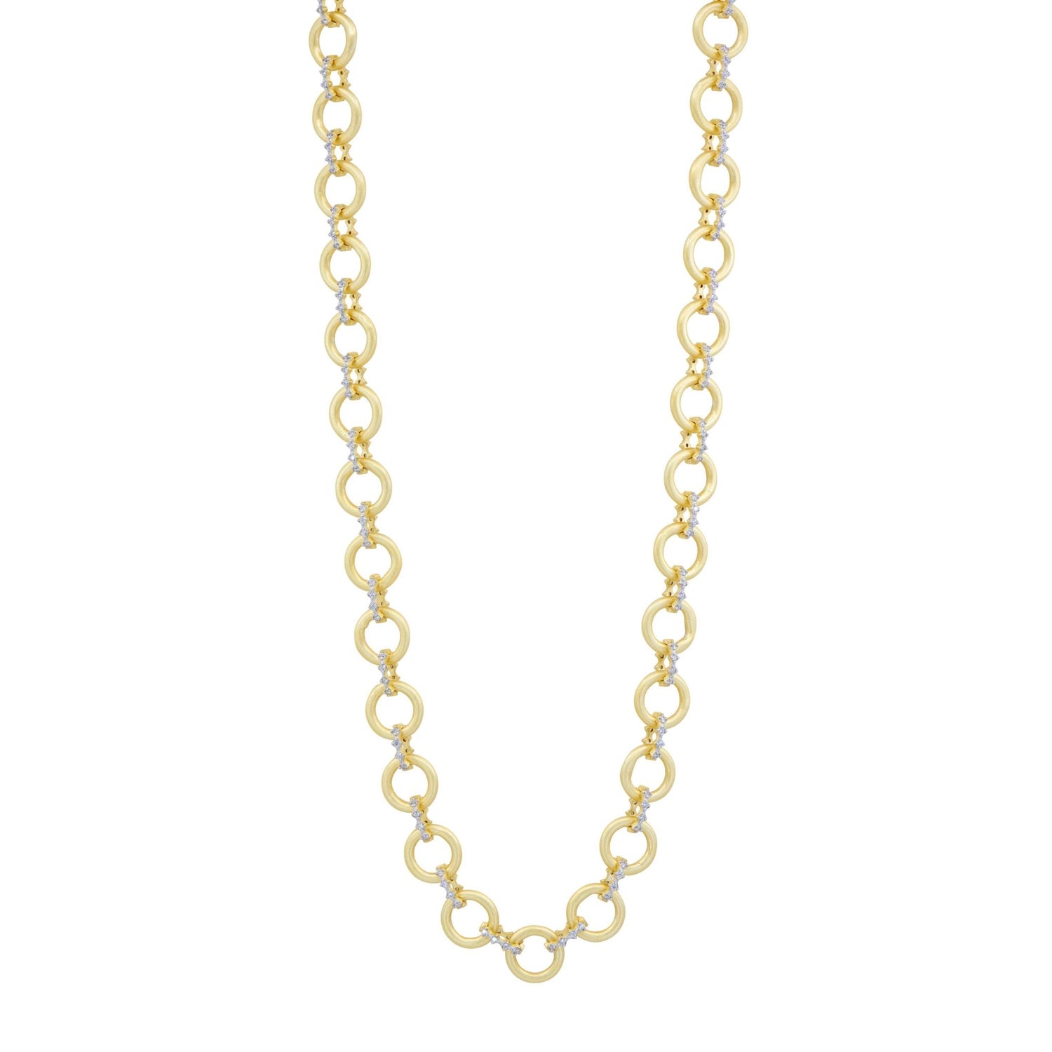 Signature Grit Chain Link Necklace - FREIDA ROTHMAN