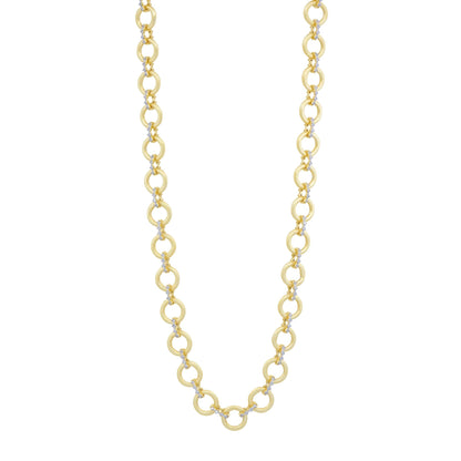 Signature Grit Chain Link Necklace - FREIDA ROTHMAN