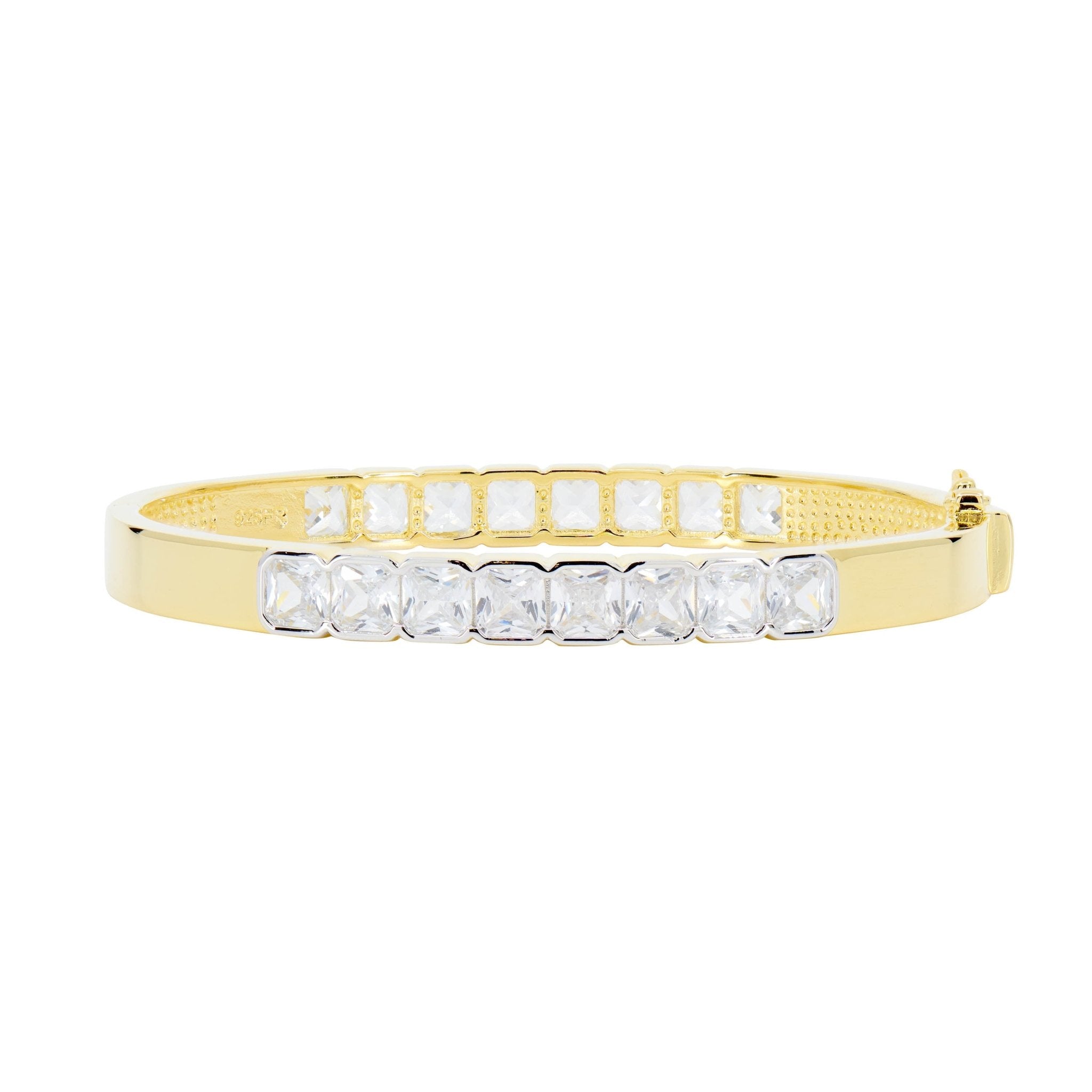 Luminous Luster Thin Hinge Bangle - FREIDA ROTHMAN