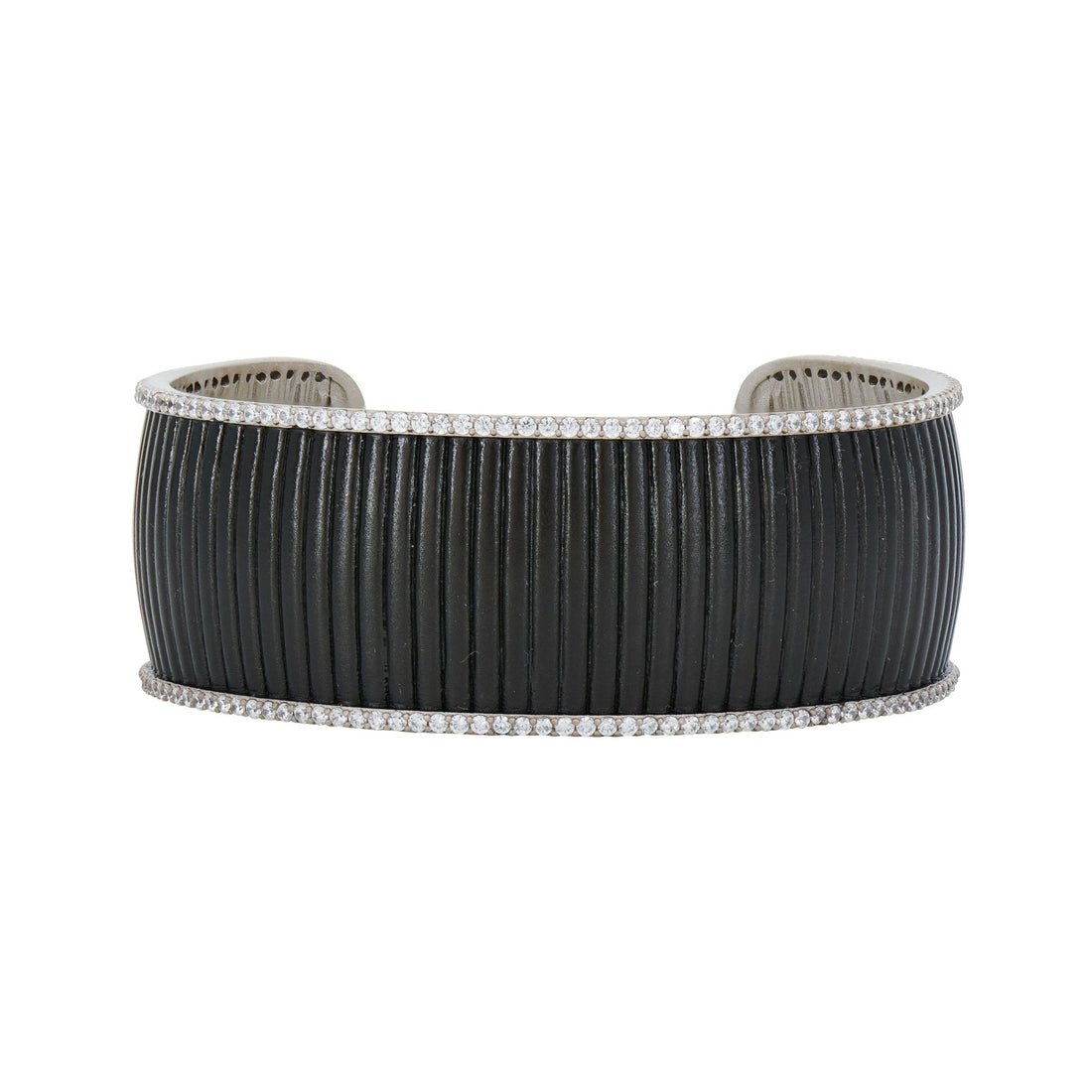 Industrial Finish Ribbed Metro Cuff - FREIDA ROTHMAN