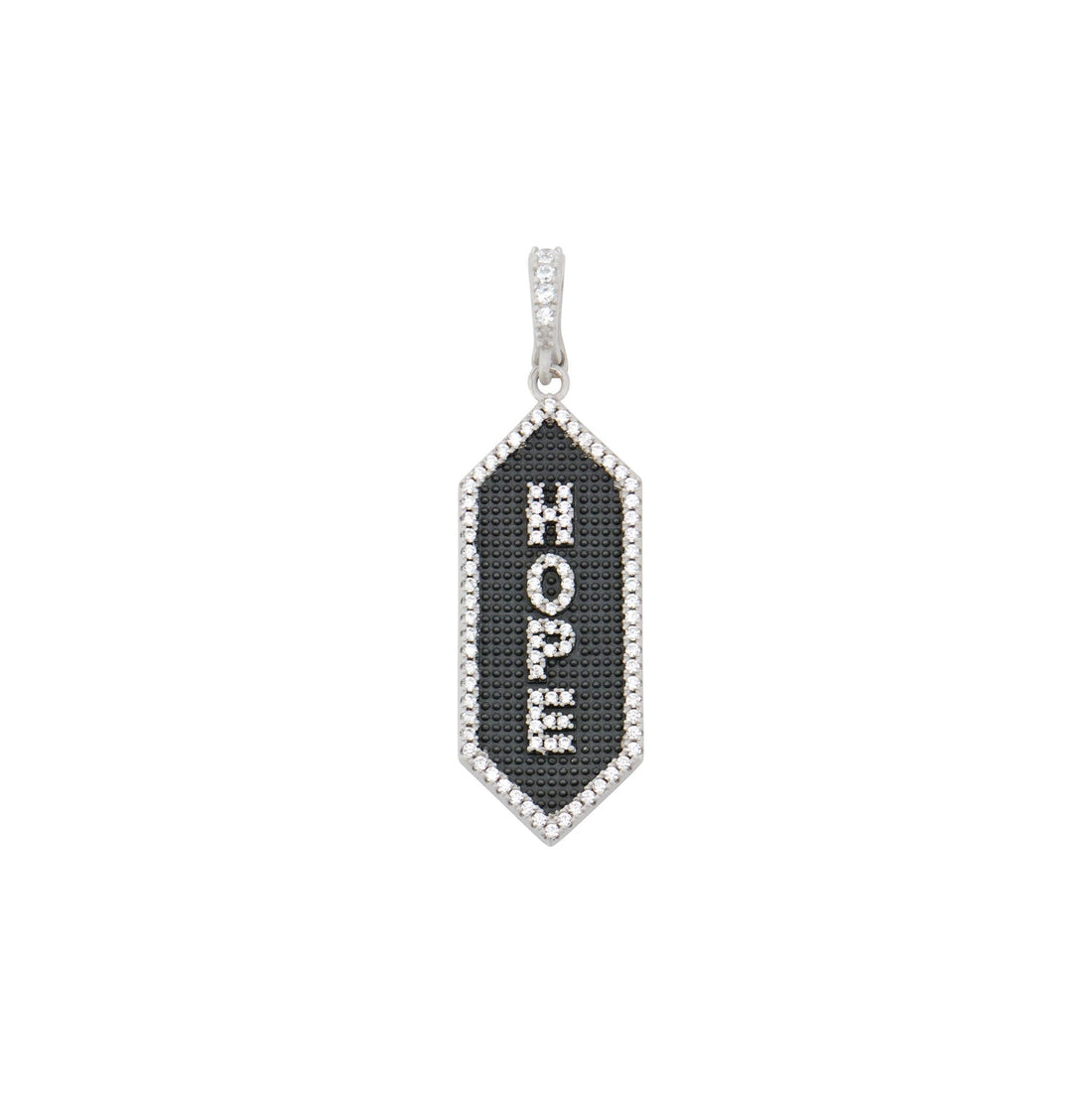 Industrial Finish Honeycomb Hope Pendant - FREIDA ROTHMAN