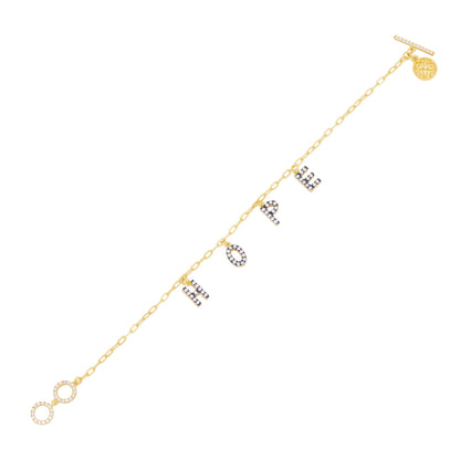 FR Sentiments HOPE Charm Chain Bracelet - FREIDA ROTHMAN