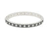 SilverBlack Iconic Brooklyn Stacking Bangle Signature BRACELET