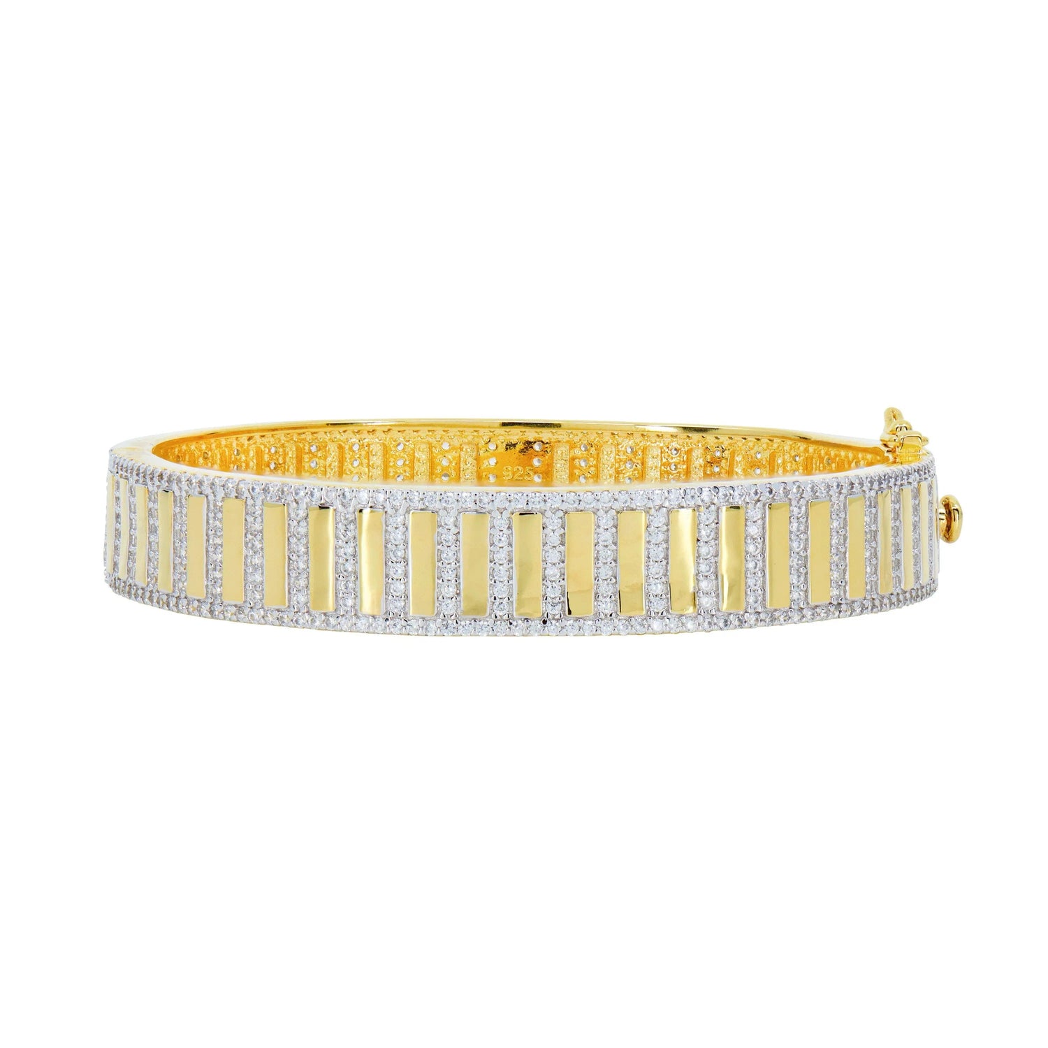  Illuminating Wide Hinge Bangle Radiance BRACELET