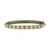 GoldBlackReverse Studded Eternity Hinge Bangle Signature BRACELET