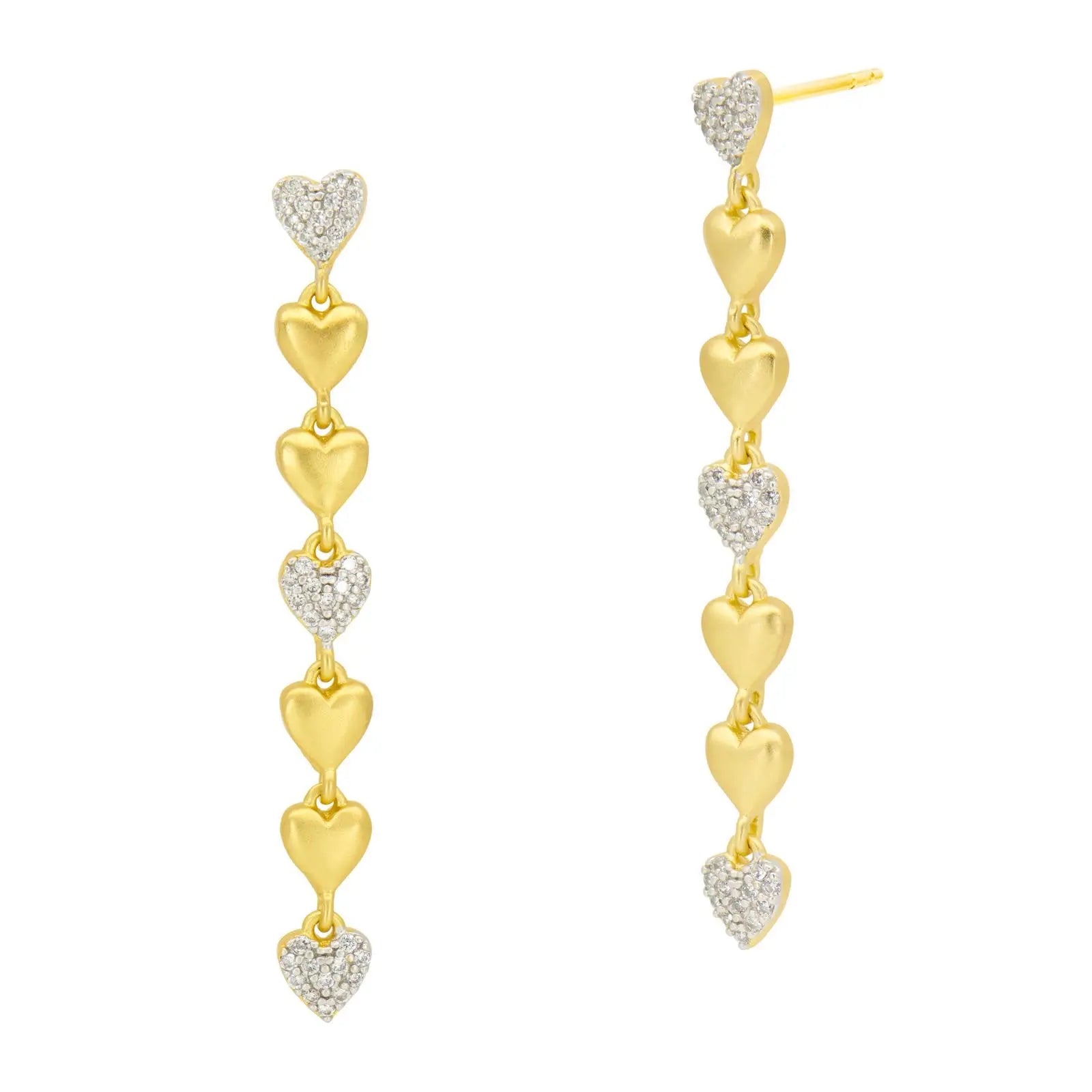 From the Heart Linear Earring FREIDA ROTHMAN