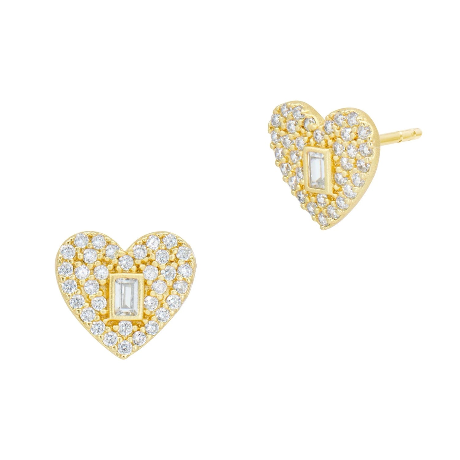 Locked in Love Stud Earrings - FREIDA ROTHMAN