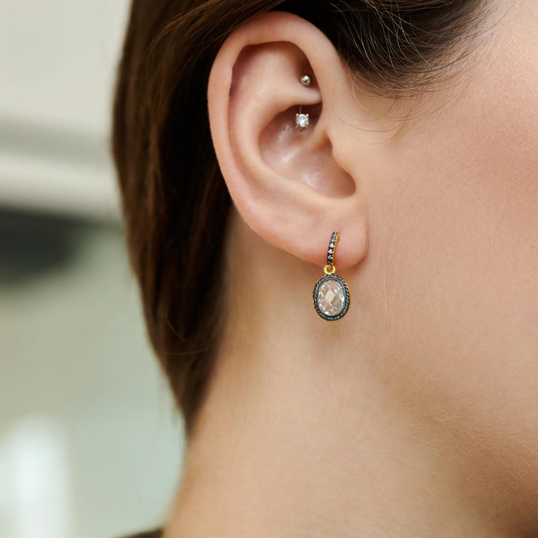  Tiny Raindrop Earrings FREIDA ROTHMAN EARRING