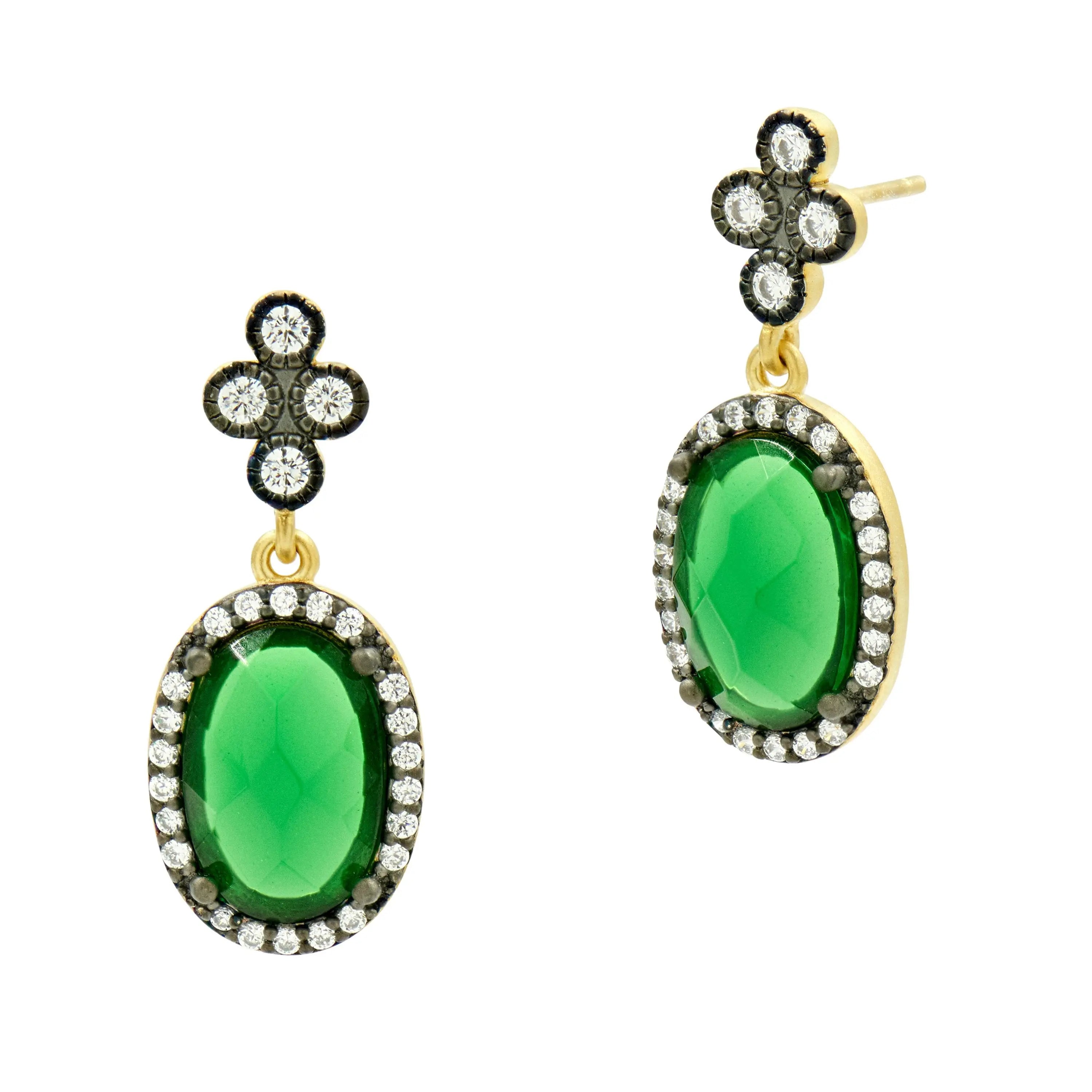 Flipkart.com - Buy Vembley Stylish Traditional Golden and Dark Green Pearls  Drop Dome Shape Jhumka Earrings Alloy Jhumki Earring Online at Best Prices  in India