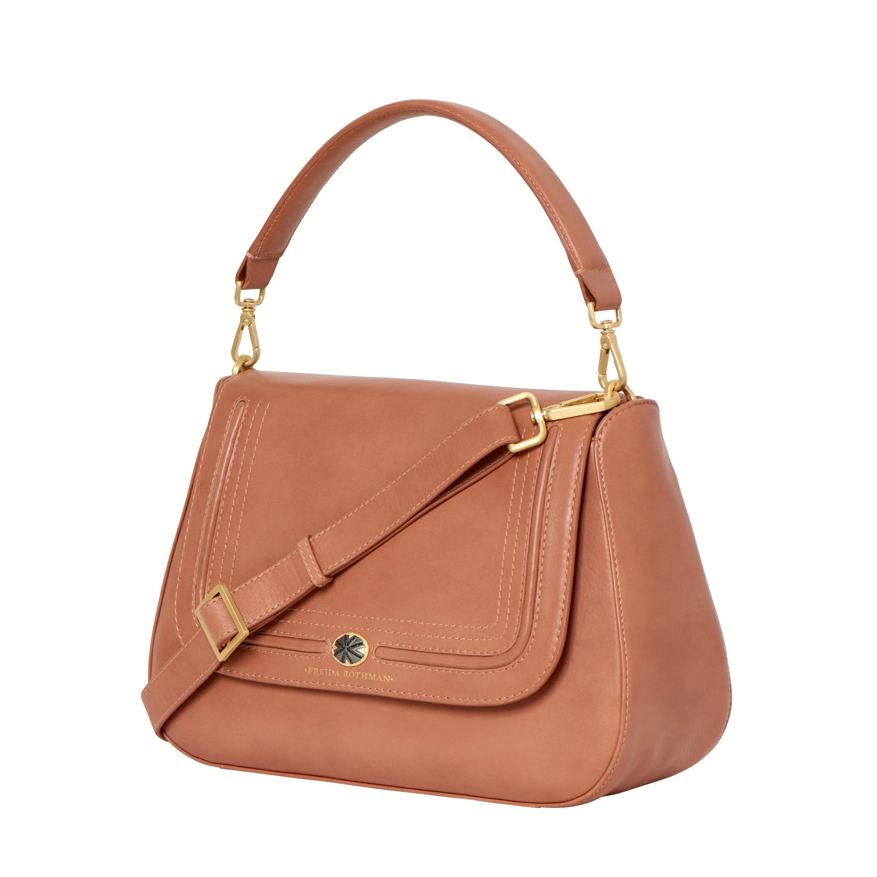 Astor pebbled discount leather shoulder bag