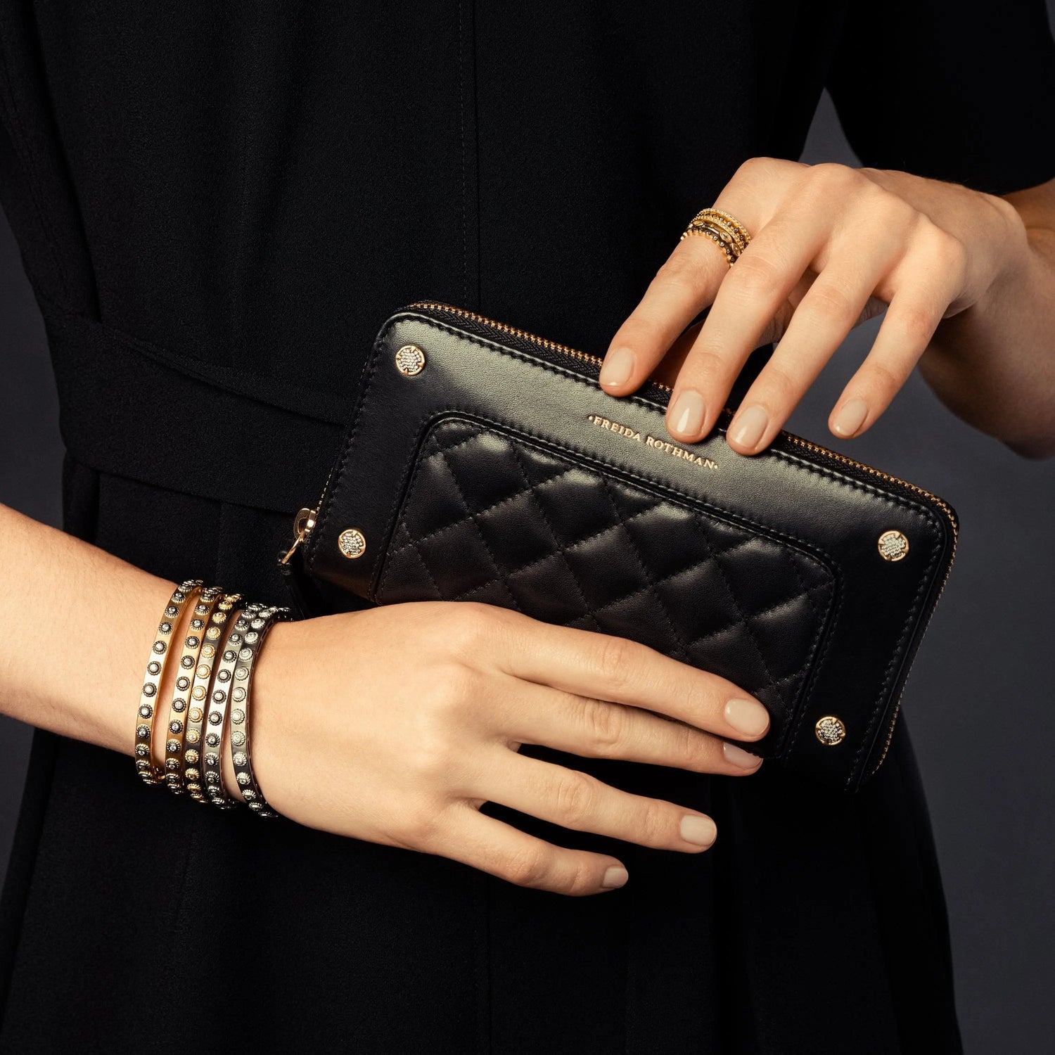  The FR Wallet FREIDA ROTHMAN HANDBAGS