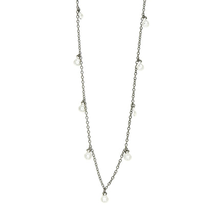 Bezel Droplet Strand Necklace - FREIDA ROTHMAN