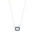  Cobblestone Short Pendant Necklace Industrial Finish NECKLACE