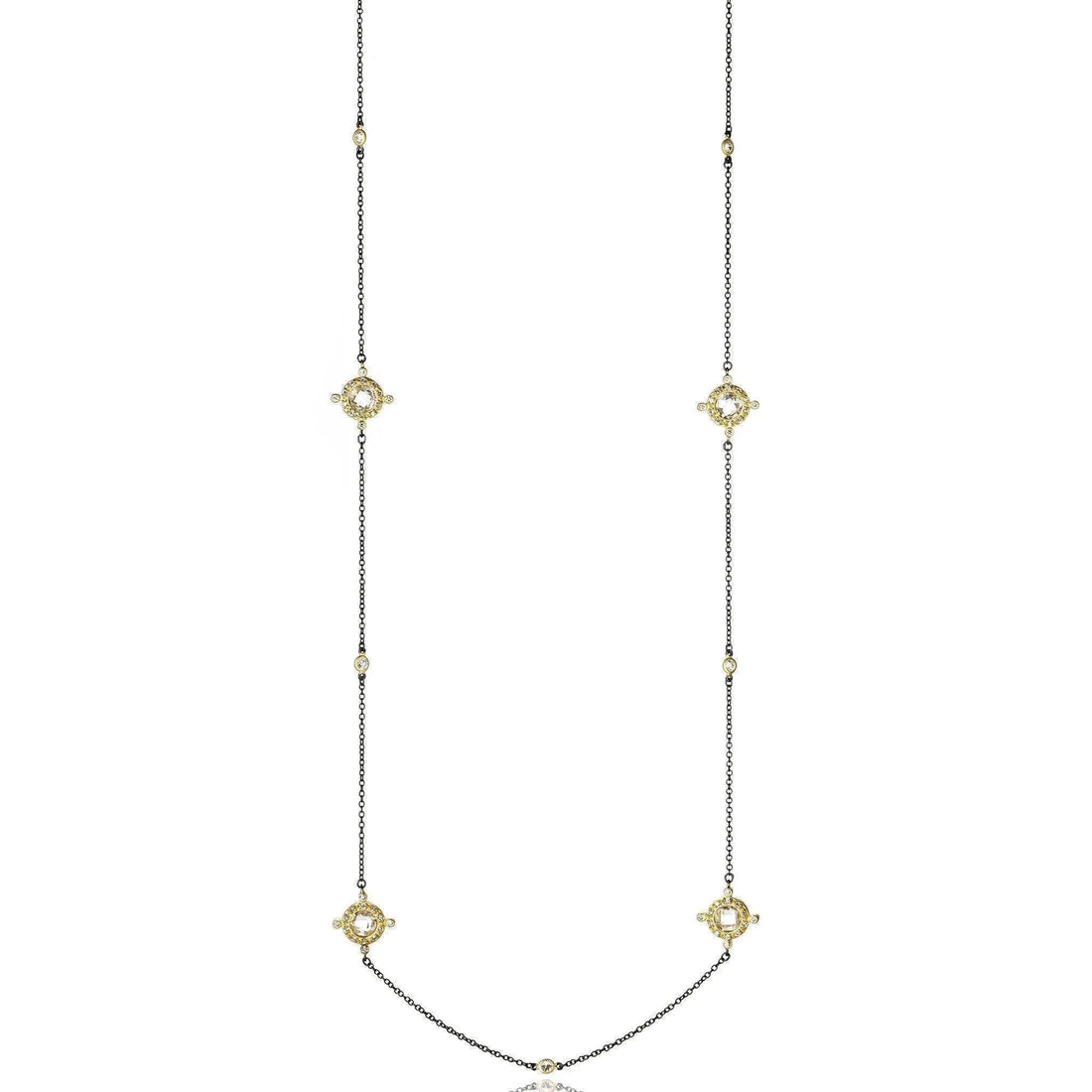 Crown Station Necklace - FREIDA ROTHMAN