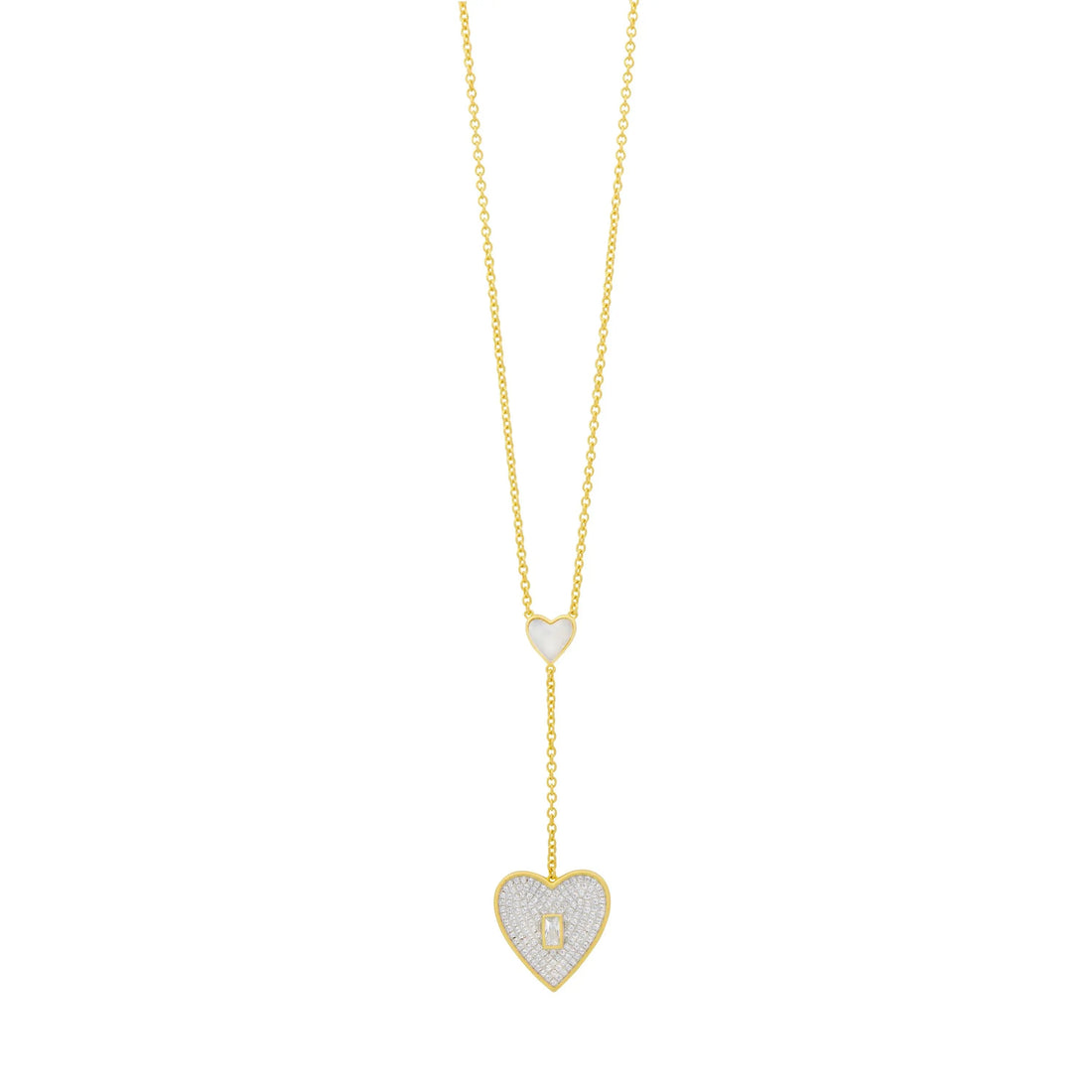  From the Heart Lariat Necklace Valentine&