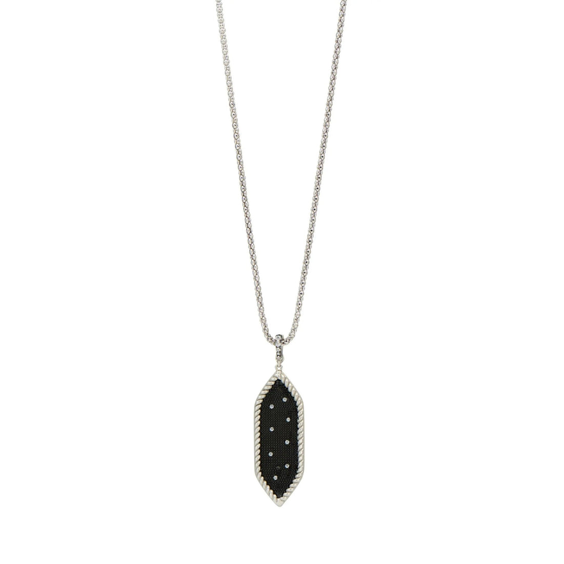 Industrial Texture Pendant Necklace - FREIDA ROTHMAN