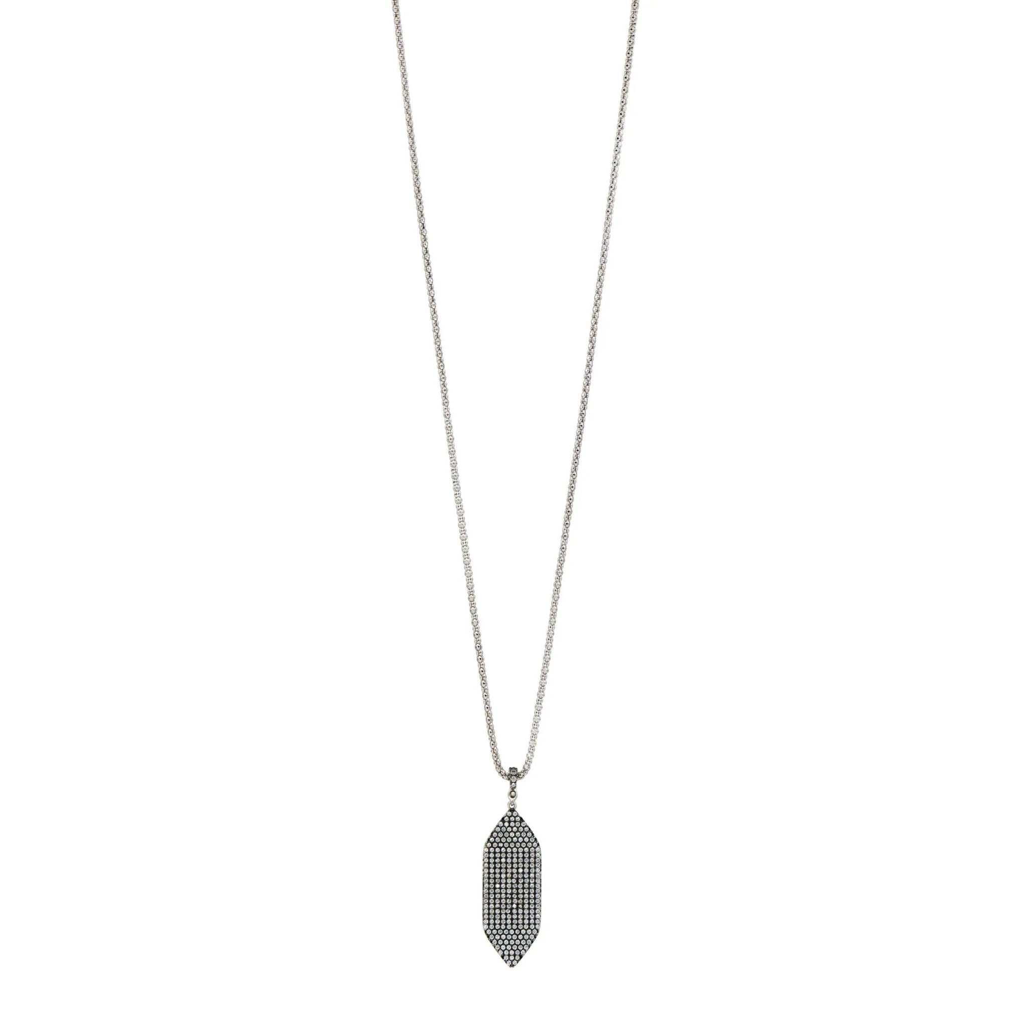 Industrial Texture Pendant Necklace - FREIDA ROTHMAN