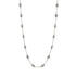 BlackSilver16 Mini Bezel Stone Necklace Signature NECKLACE