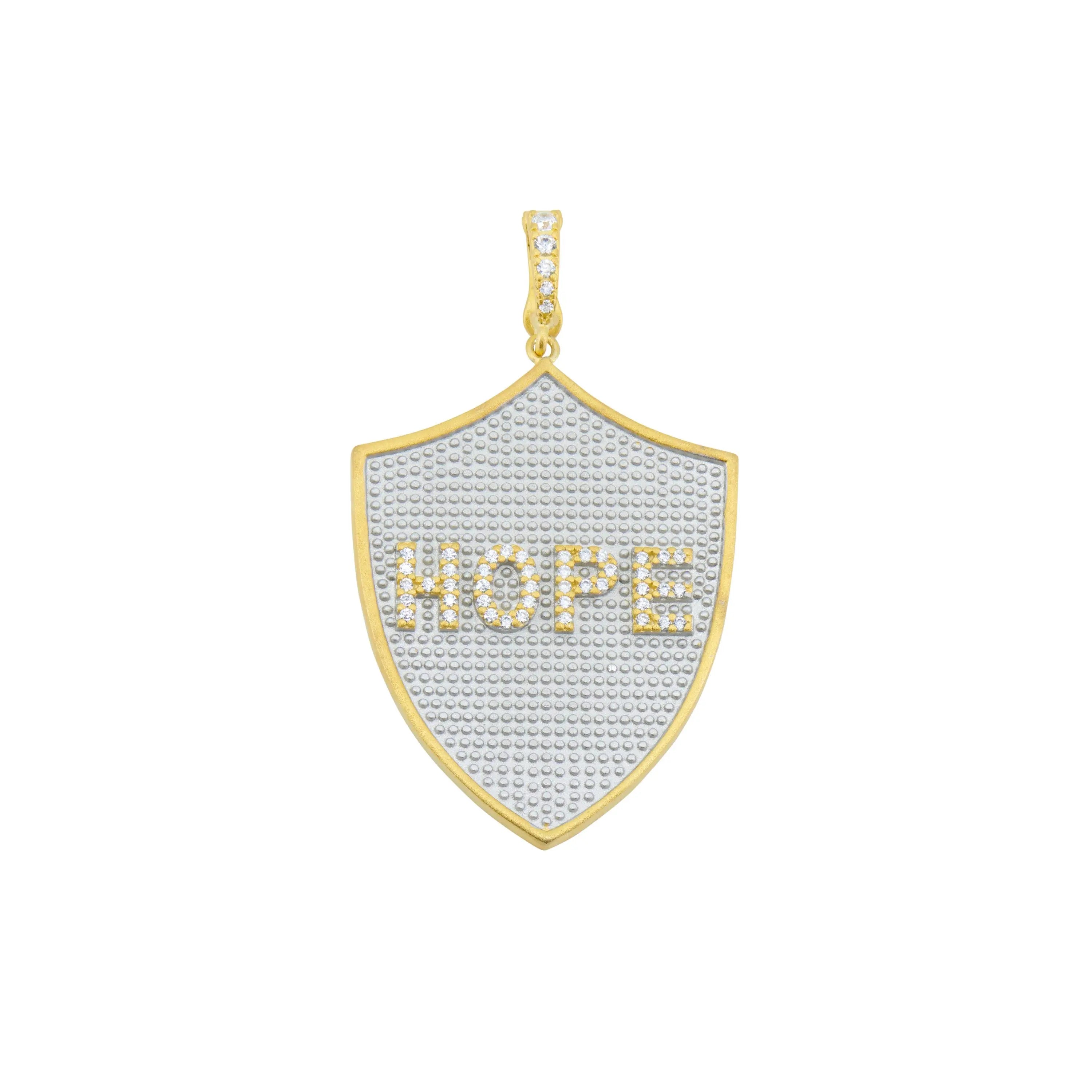 GoldSilver Perennial Armor Pendant Armor of Hope NECKLACE