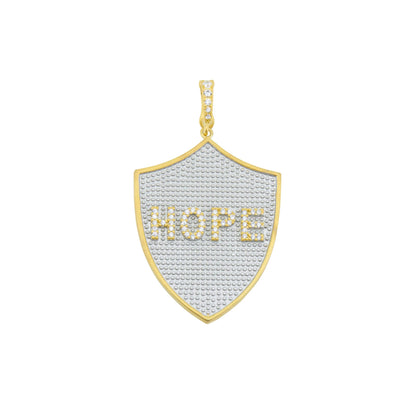 GoldSilver Perennial Armor Pendant Armor of Hope NECKLACE