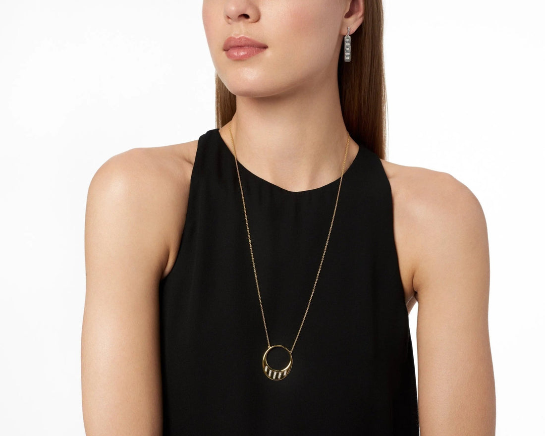 Radiance Open Pendant Necklace - FREIDA ROTHMAN