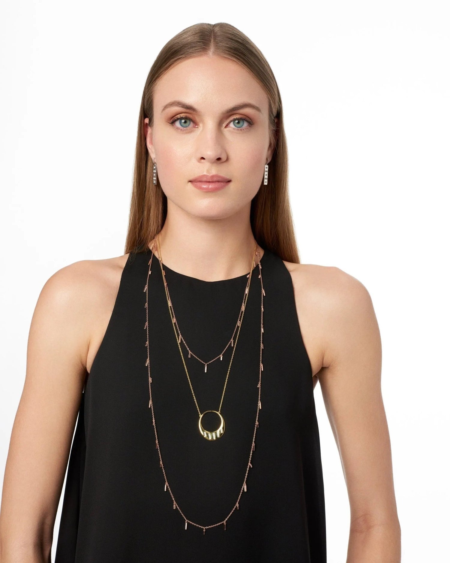 Radiance Open Pendant Necklace - FREIDA ROTHMAN