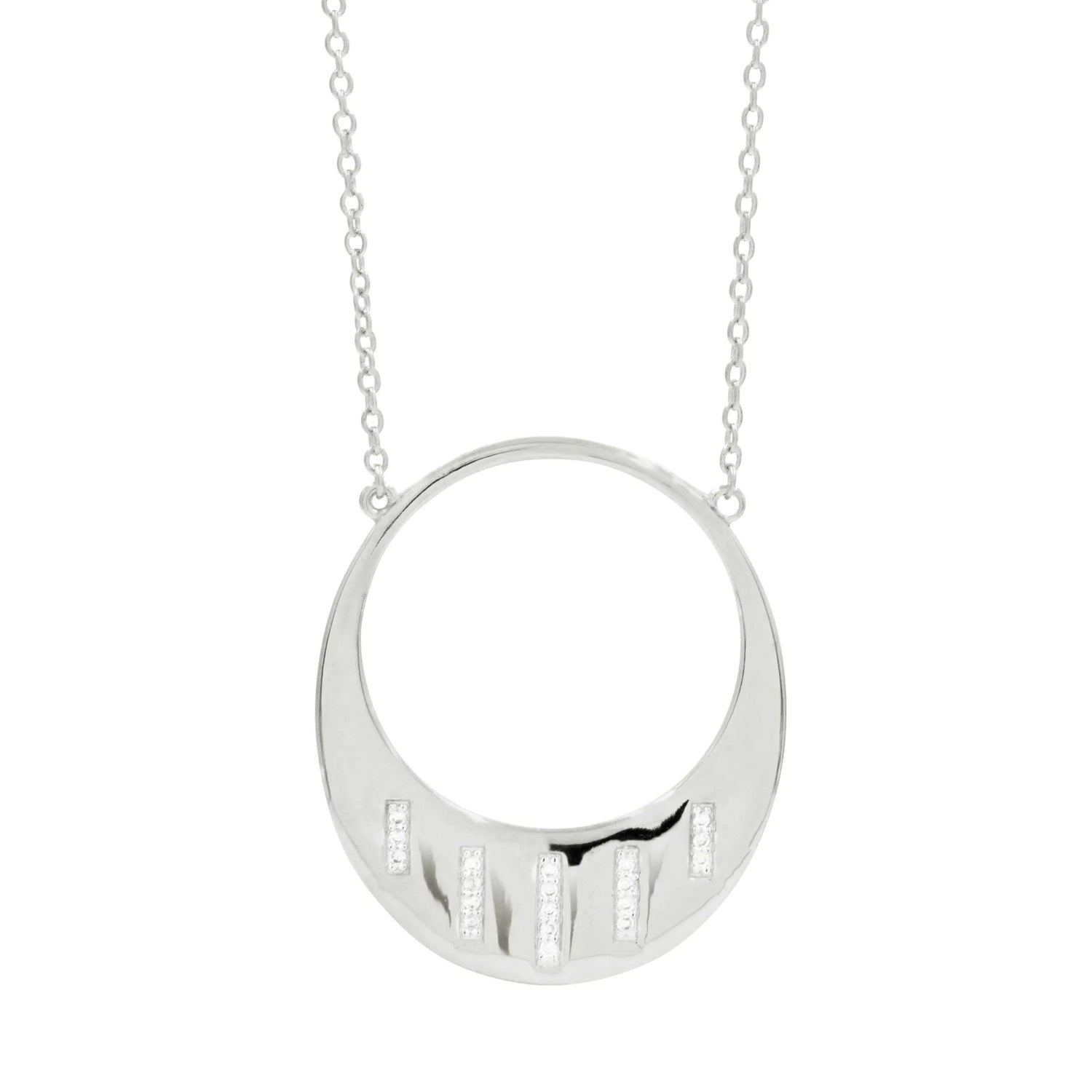 Radiance Open Pendant Necklace - FREIDA ROTHMAN