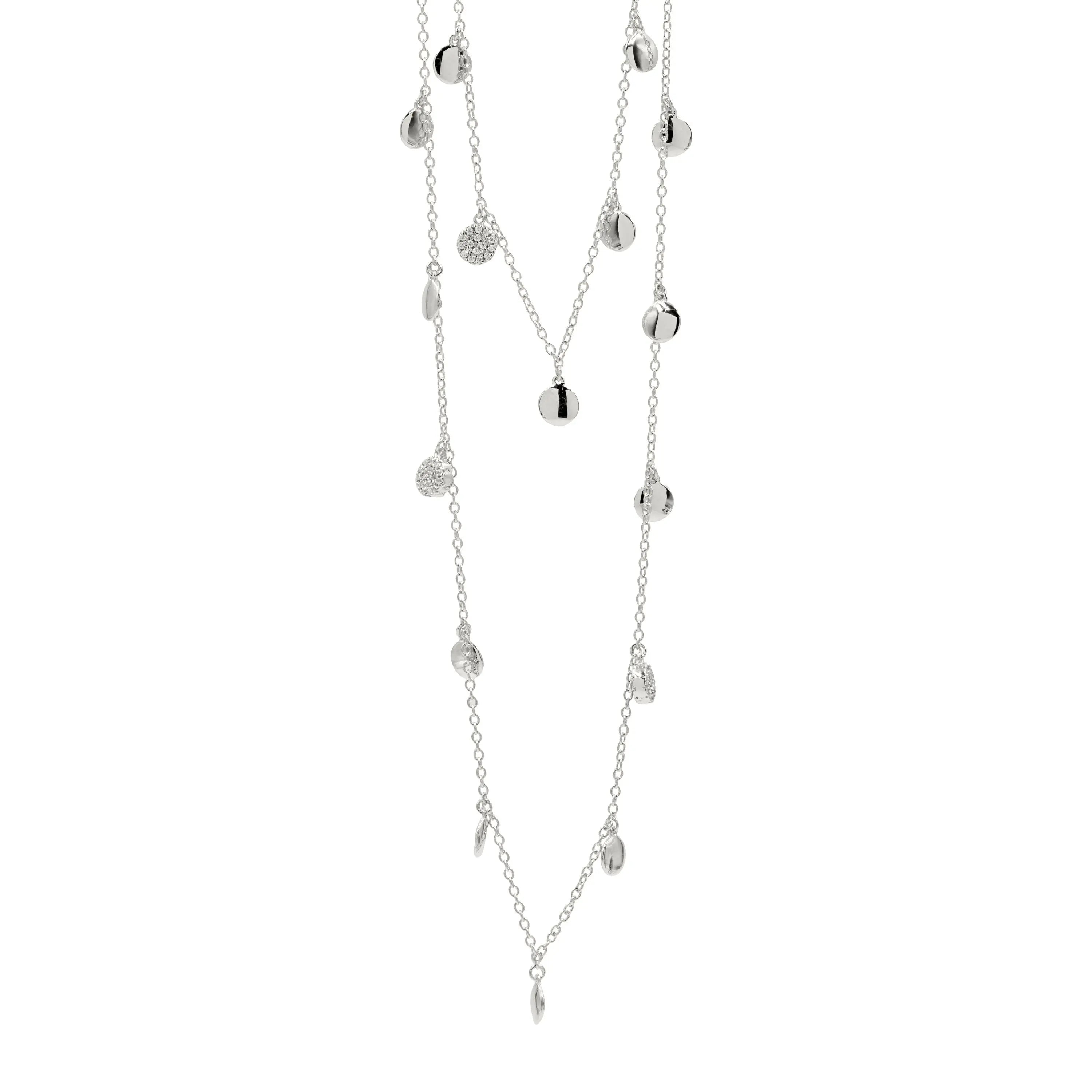 Silver Sparkle Emblem Chain Necklace in Sterling Silver – JG Kronenberger  Fine Jewelry