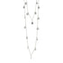 PlatinumonSterlingSilver Radiance Pavé Droplet 36" Long Necklace Radiance NECKLACE