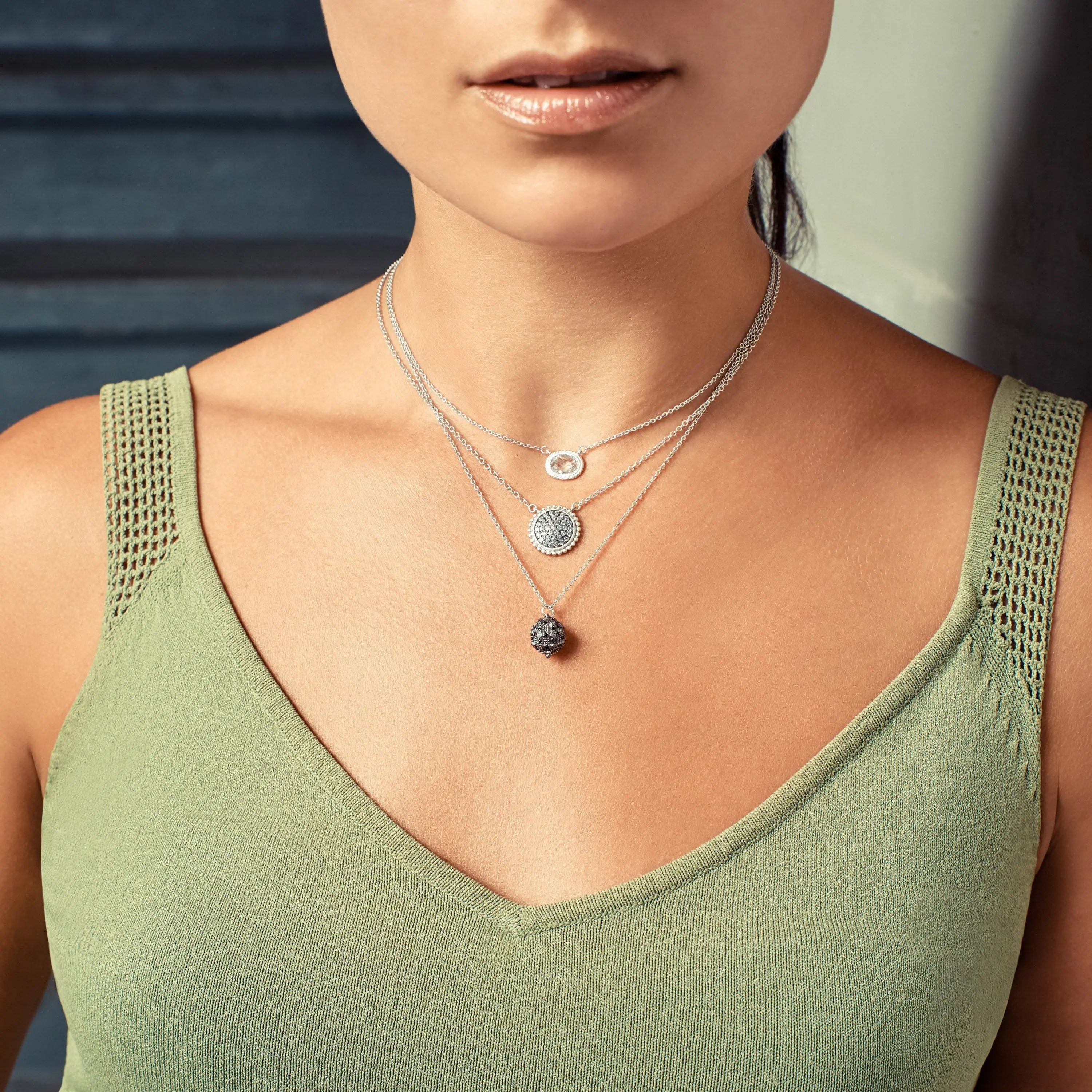 Freida Rothman:Raindrop Pendant Necklace – FREIDA ROTHMAN