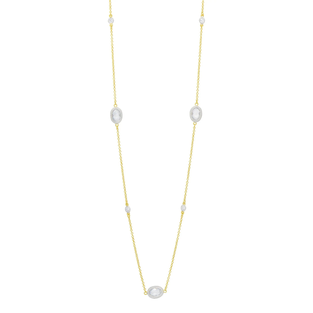  Signature Raindrop Station Necklace FR Signature Reimagined NECKLACE