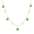 Amazonian Allure Turquoise Long Strand Charm Necklace - FREIDA ROTHMAN