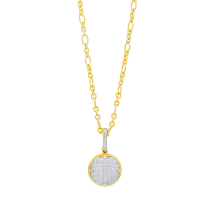 Signature Times Square Pavé Short Pendant Necklace