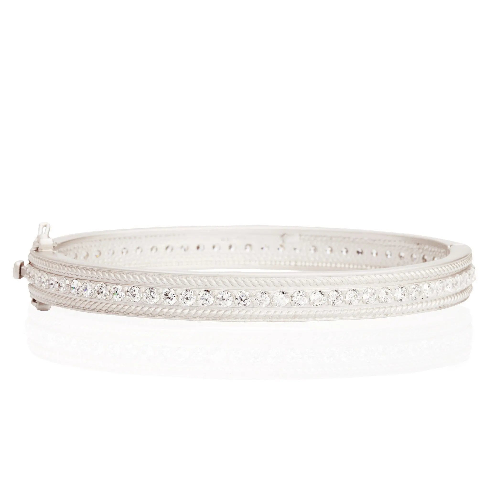 Pav Row Hinge Bangle - FREIDA ROTHMAN