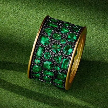 Midnight Emerald Cigar Band - FREIDA ROTHMAN