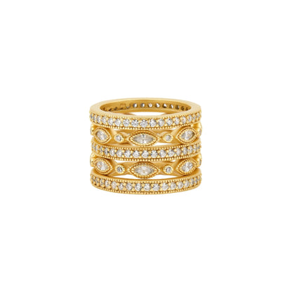 9 Signature Classic Marquise Eternity 5-Stack SIGNATURE RING