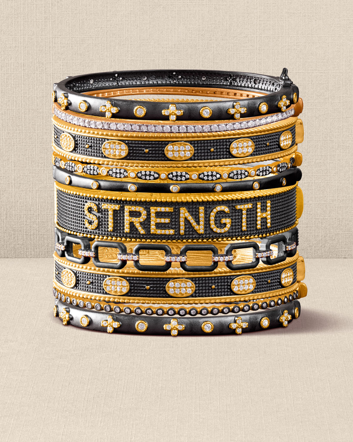 Unexpected on sale strength bracelet