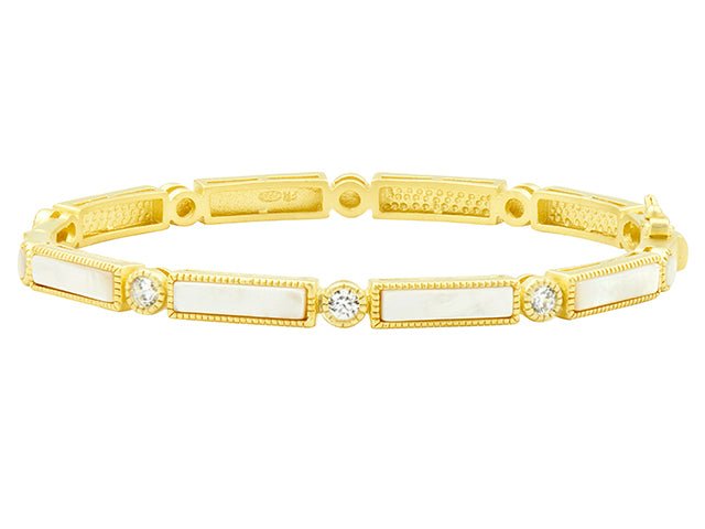 Baguette Bar Hinge Bangle - FREIDA ROTHMAN